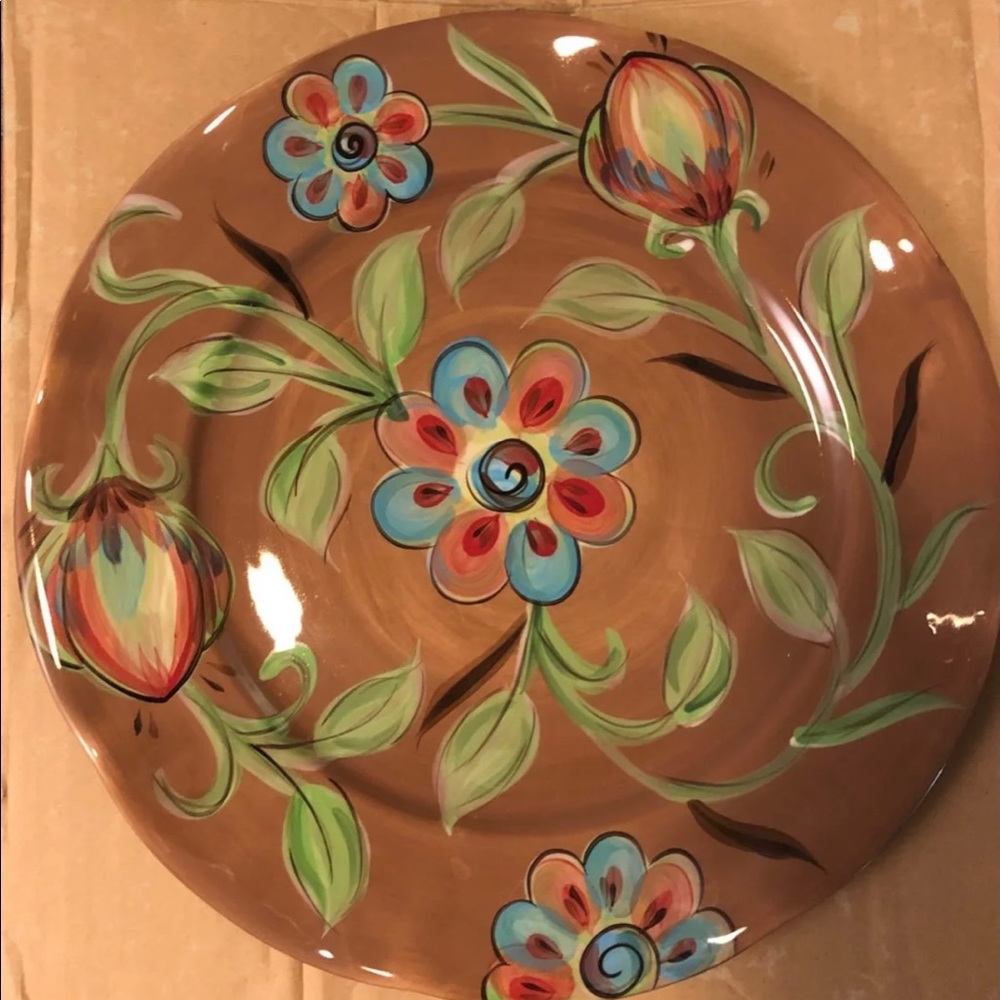 SLAH Cottage Collection Platter EUC Display only